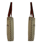 Gucci Vintage Sherry Line GG Supreme Canvas Tote Shoulder — view 8