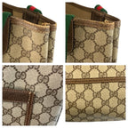 Gucci Vintage Sherry Line GG Supreme Canvas Tote Shoulder — view 5
