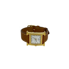 Hermes Watch Leather Quartz Brown Gold — view 7