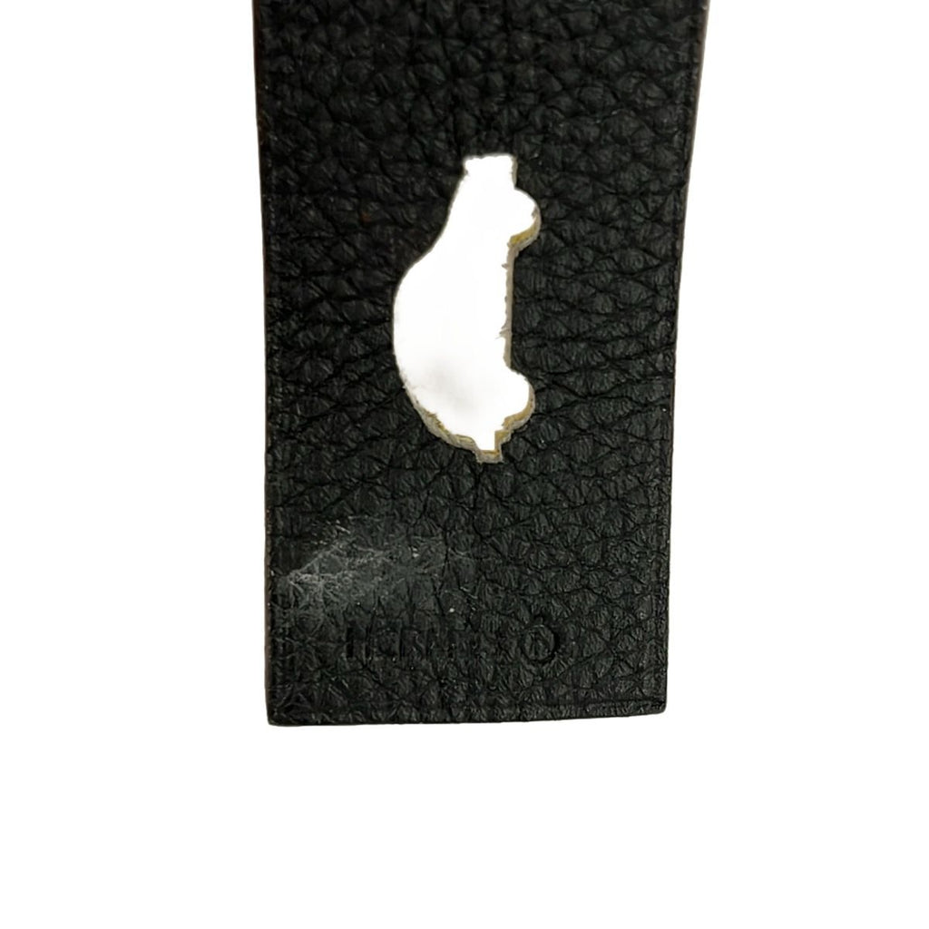 Hermes Key Holder Petit Ash Black Beige Travel Tag — view 3