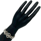 Hermes Book le Cellier Bracelet 925 Sterling Silver Chain — view 2