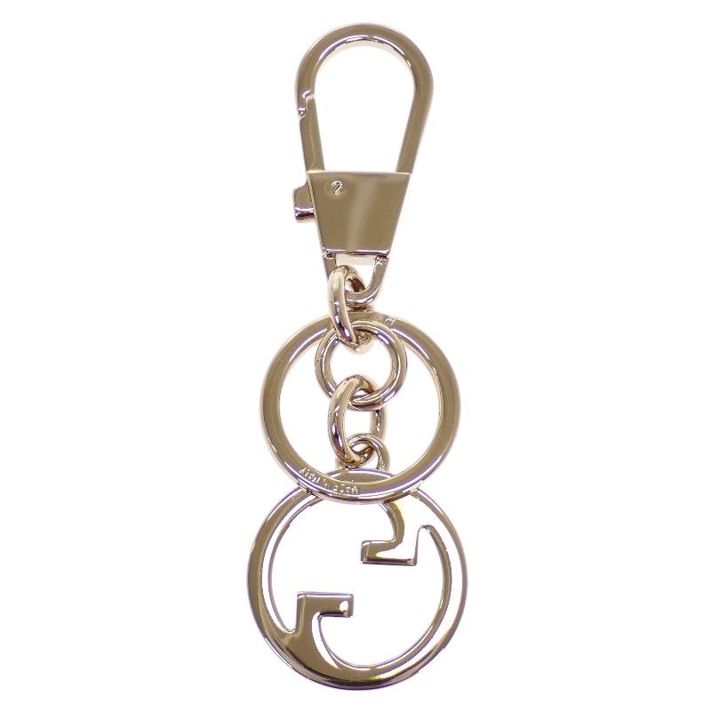 Gucci Blanc Diqui Chain Bag Charm Metal Gold Rosso Ancora — view 3