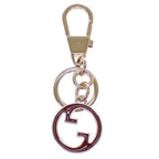 Gucci Blanc Diqui Chain Bag Charm Metal Gold Rosso Ancora — view 2