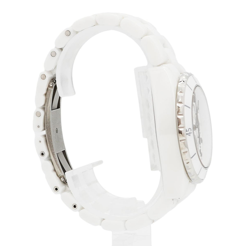 Chanel Chrono White Dial Watch — view 3