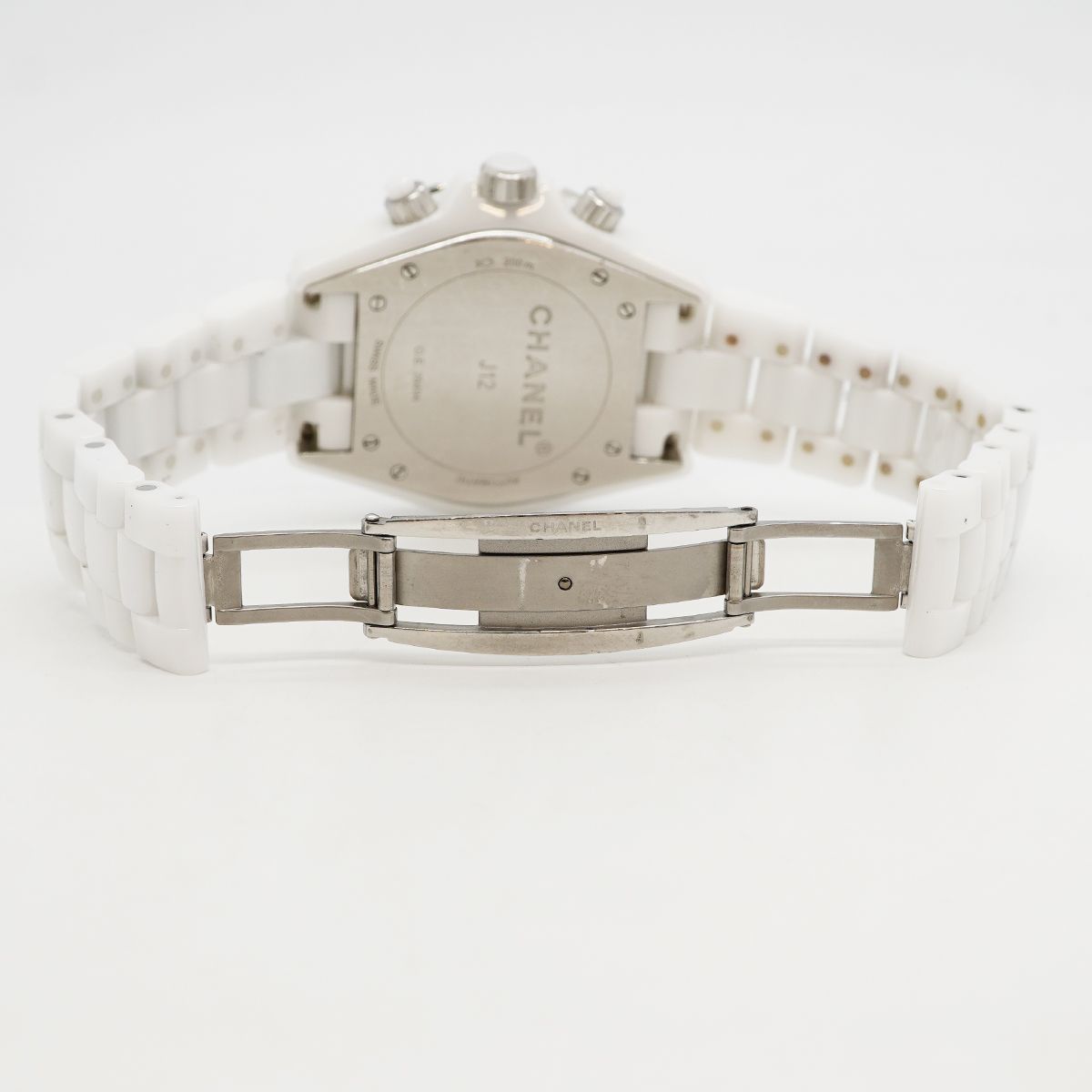 Chanel Chrono White Dial Watch — view 4