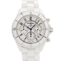 Chanel Chrono White Dial Watch
