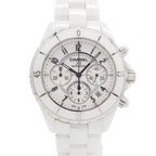 Chanel Chrono White Dial Watch