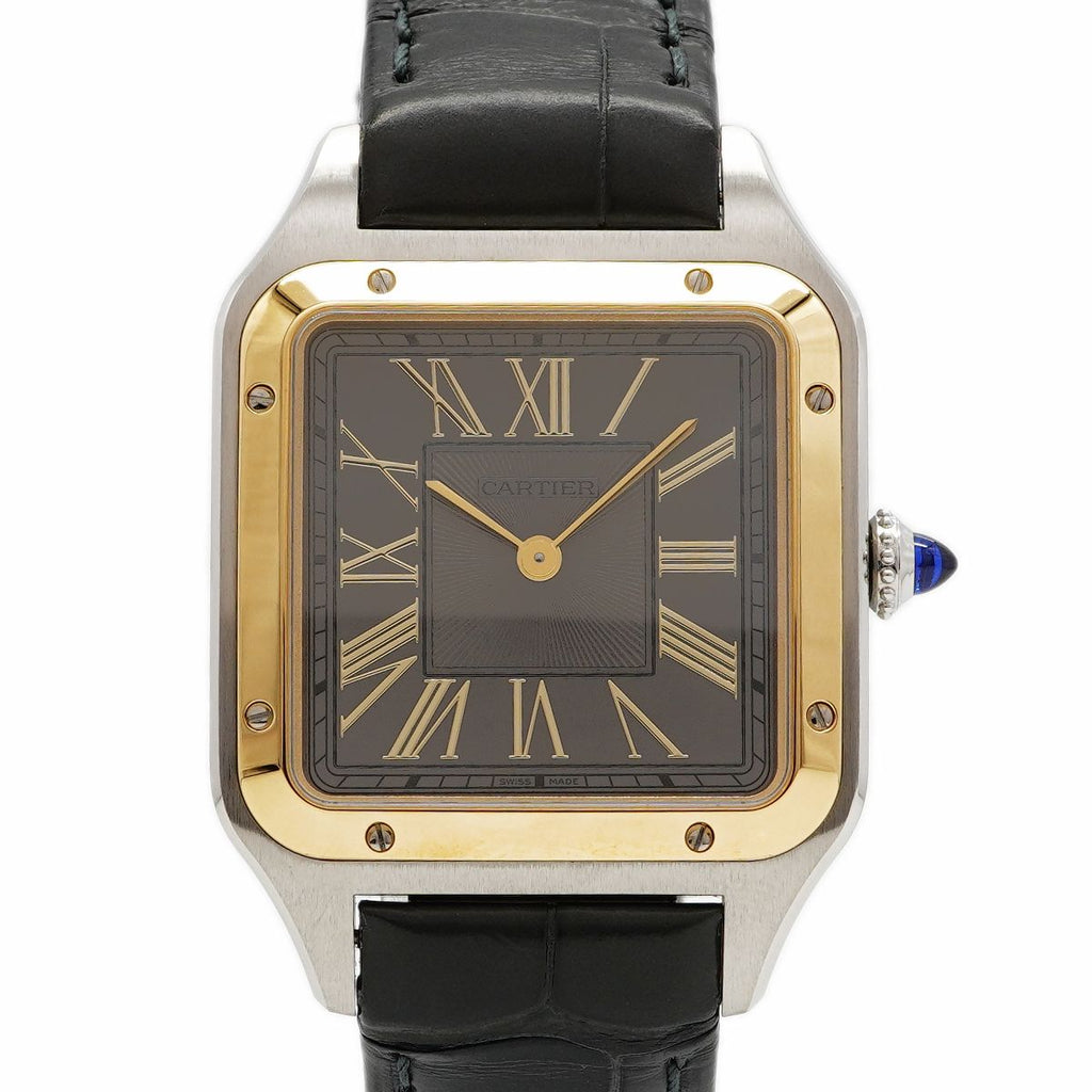 Cartier Santos Dumont LM Gray Dial Watch