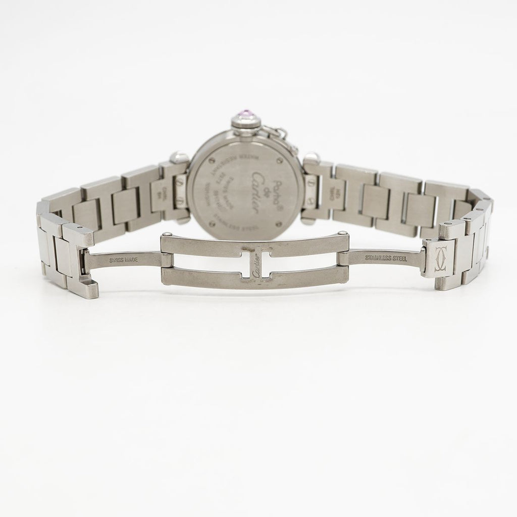 Cartier Miss Pasha Pink Dial Watch — view 4