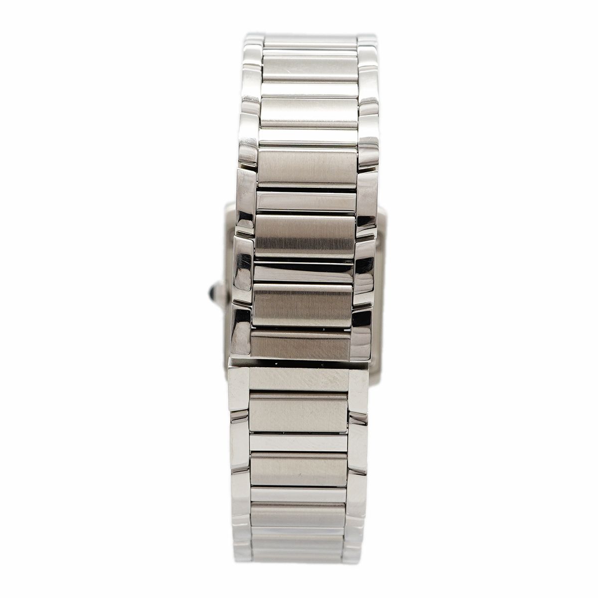 Cartier Tank Francaise SM Silver Dial Watch — view 8