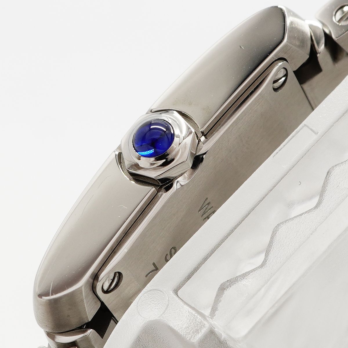Cartier Tank Francaise SM Silver Dial Watch — view 9