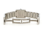 Cartier Tank Francaise SM Silver Dial Watch — view 4