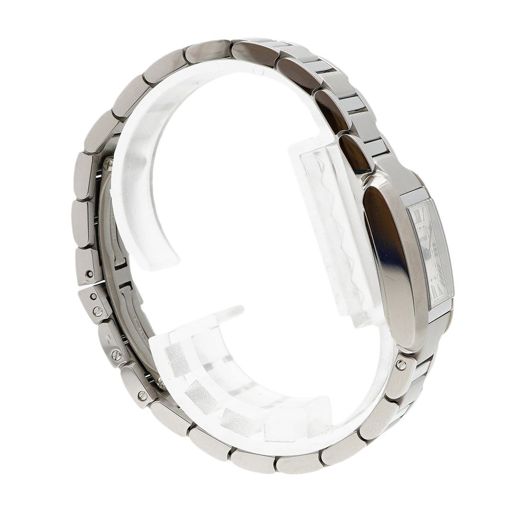 Cartier Tank Francaise SM Silver Dial Watch — view 3