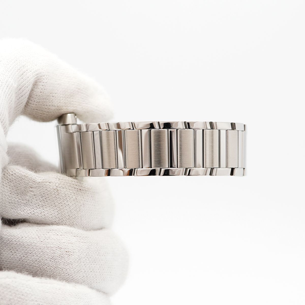 Cartier Tank Francaise SM Silver Dial Watch — view 6