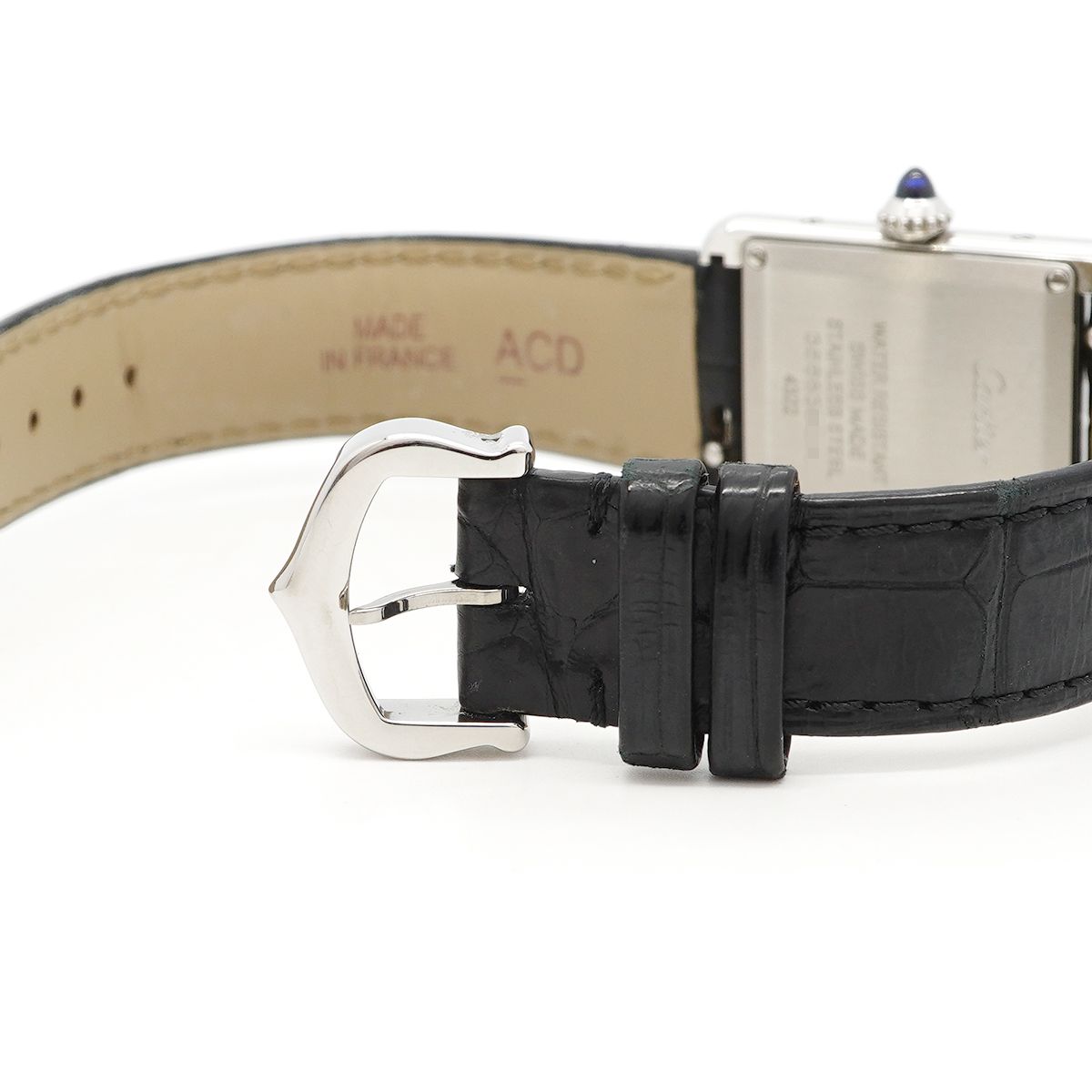 Cartier Tank Must SM Black Dial Watch — view 4
