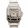 Cartier Santos Galbe SM White Dial Watch