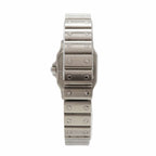 Cartier Santos Galbe SM White Dial Watch — view 8