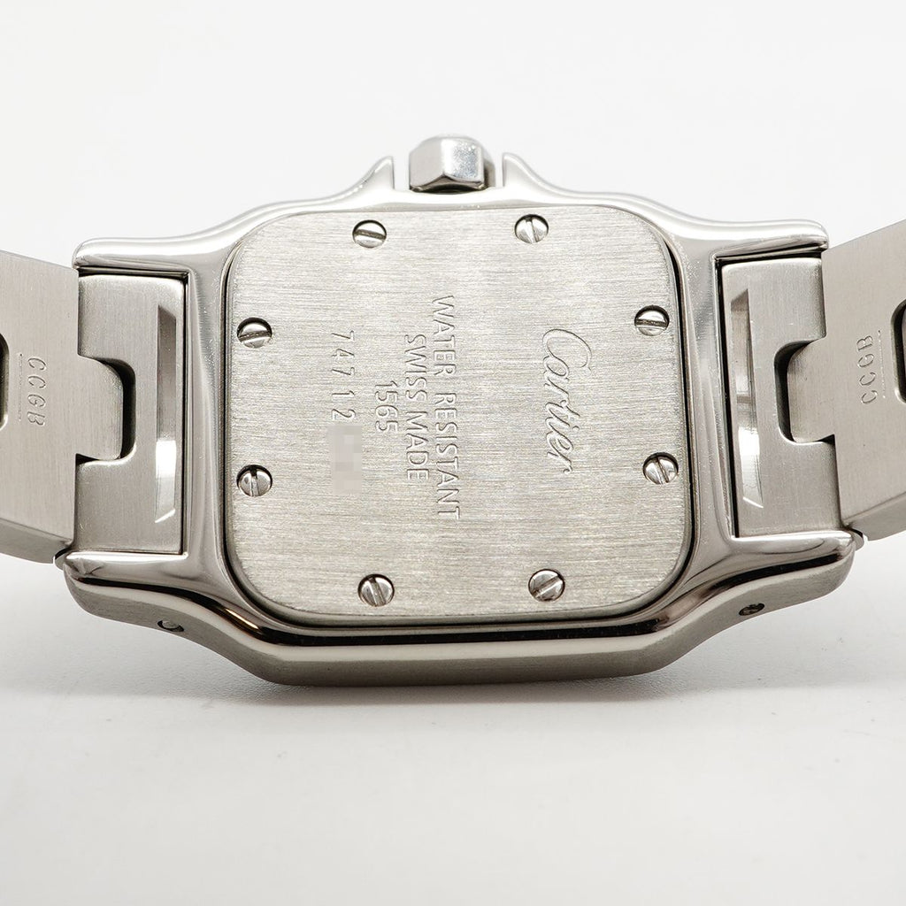 Cartier Santos Galbe SM White Dial Watch — view 5