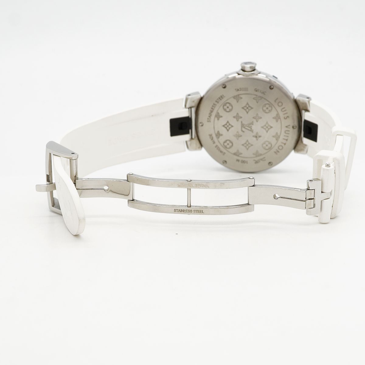 Louis Vuitton Tambour Diving White Dial Watch — view 4