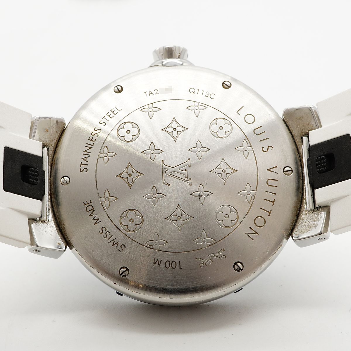Louis Vuitton Tambour Diving White Dial Watch — view 5