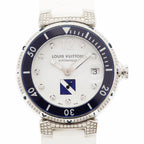 Louis Vuitton Tambour Diving White Dial Watch
