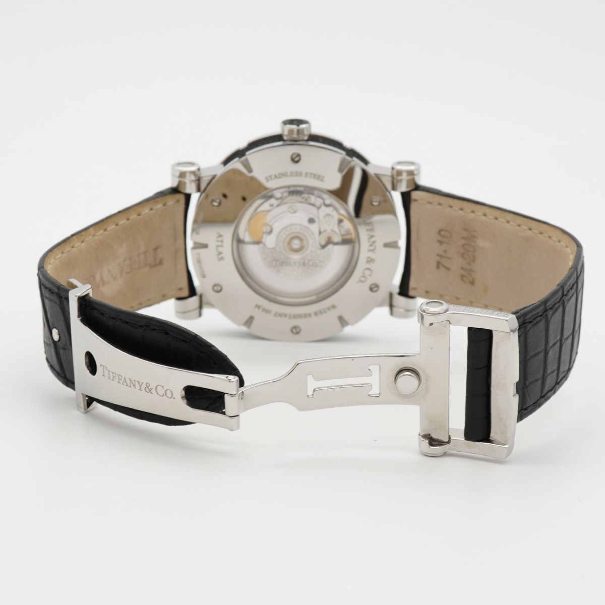 Tiffany & Co Atlas Gent Silver Dial Watch — view 4