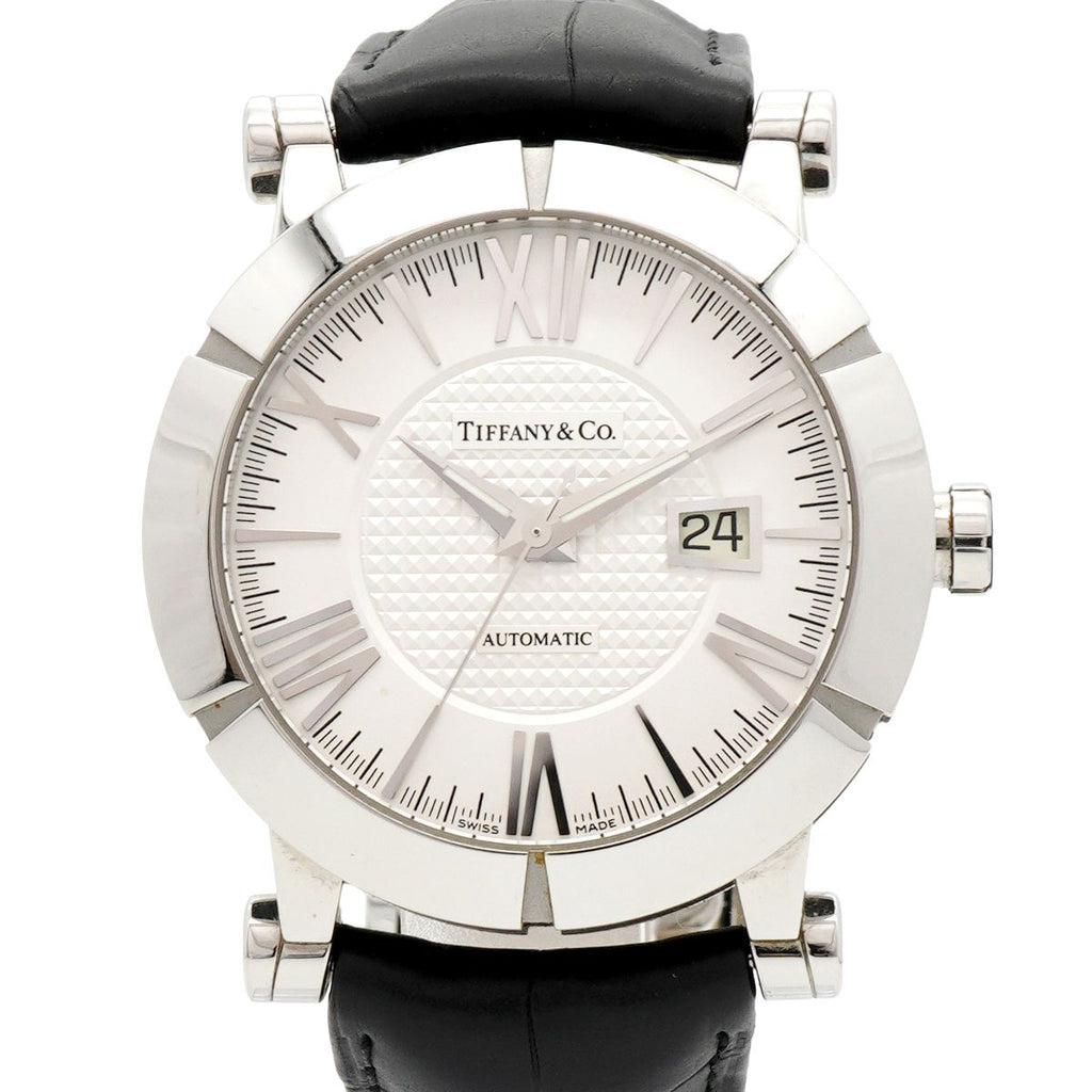 Tiffany & Co Atlas Gent Silver Dial Watch