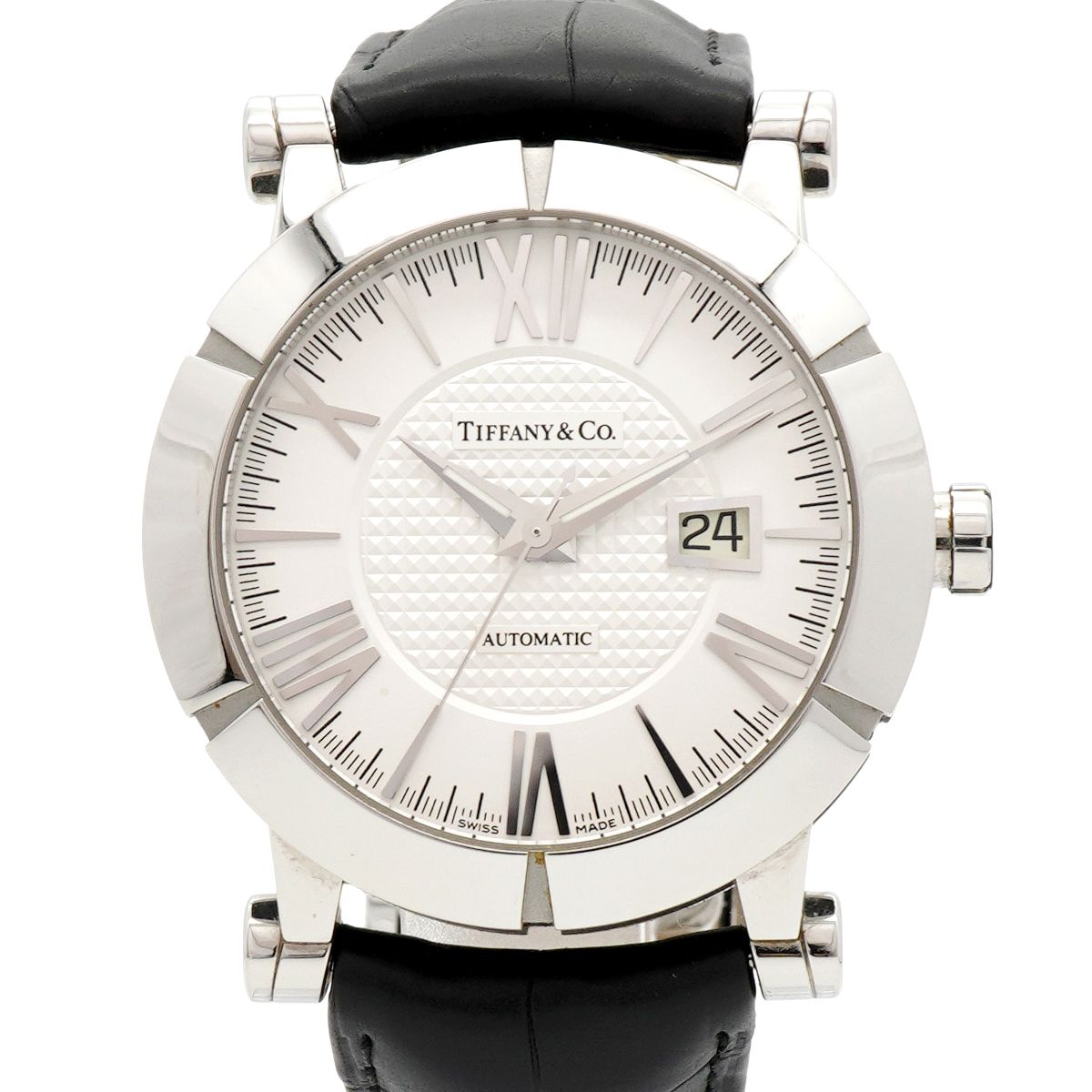 Tiffany & Co Atlas Gent Silver Dial Watch