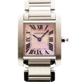 Cartier Tank Francaise SM Pink Dial Watch