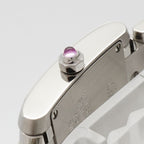 Cartier Tank Francaise SM Pink Dial Watch — view 8