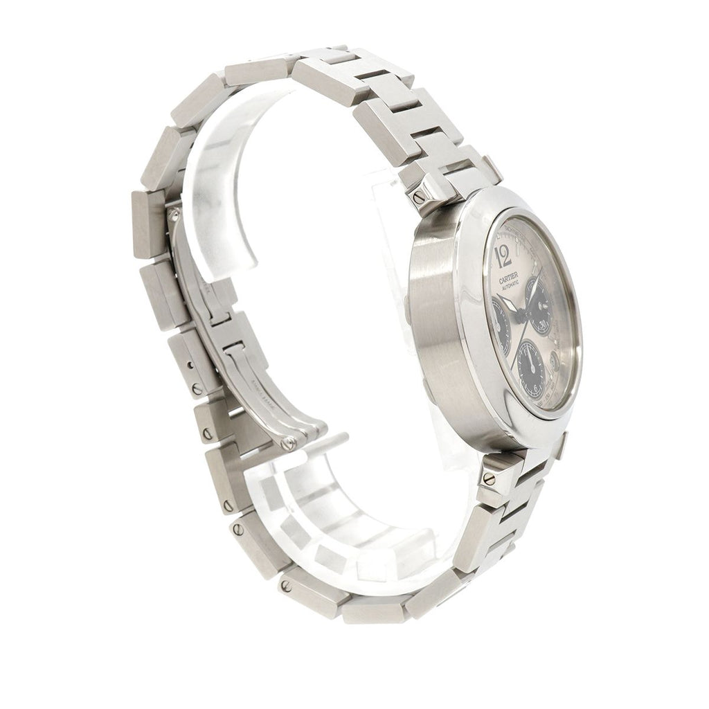 Cartier Pasha C Silver Dial Watch — view 3