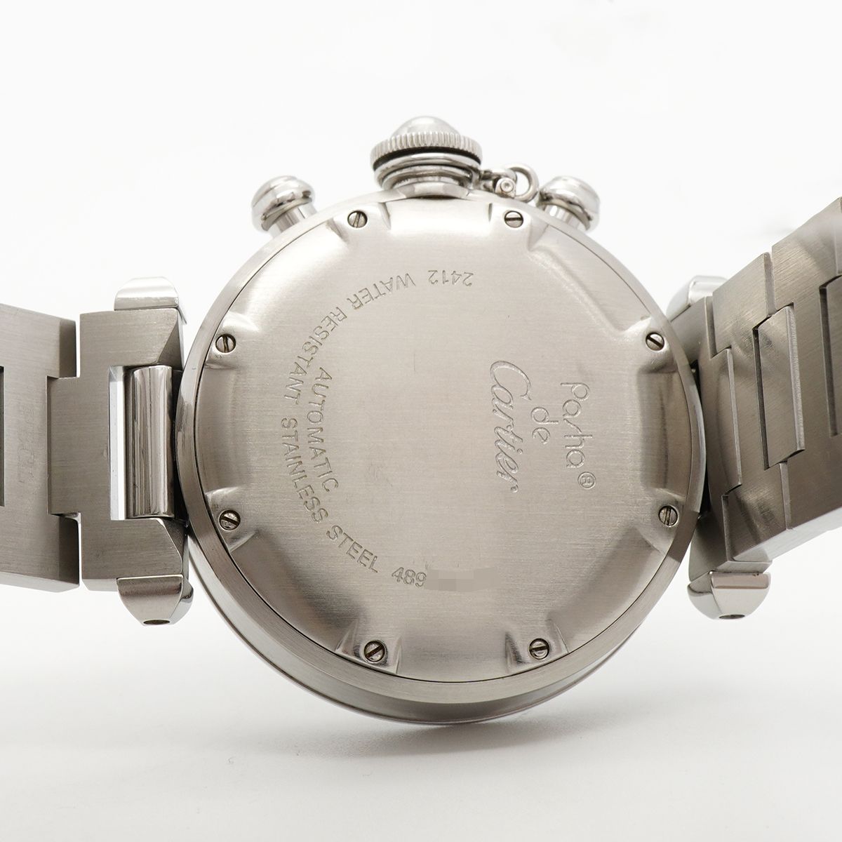 Cartier Pasha C Silver Dial Watch — view 5