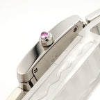 Cartier Tank Francaise SM Pink Dial Watch — view 8