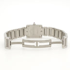 Cartier Tank Francaise SM Pink Dial Watch — view 4