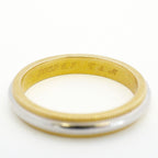 Tiffany & Co Ring Mill Gray 18k Yellow Gold Platinum — view 6