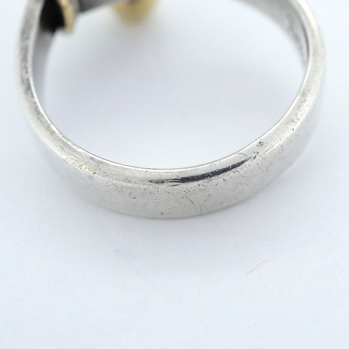 Tiffany & Co Ring Hook Eye 18k Yellow Gold 925 Sterling Silver — view 7
