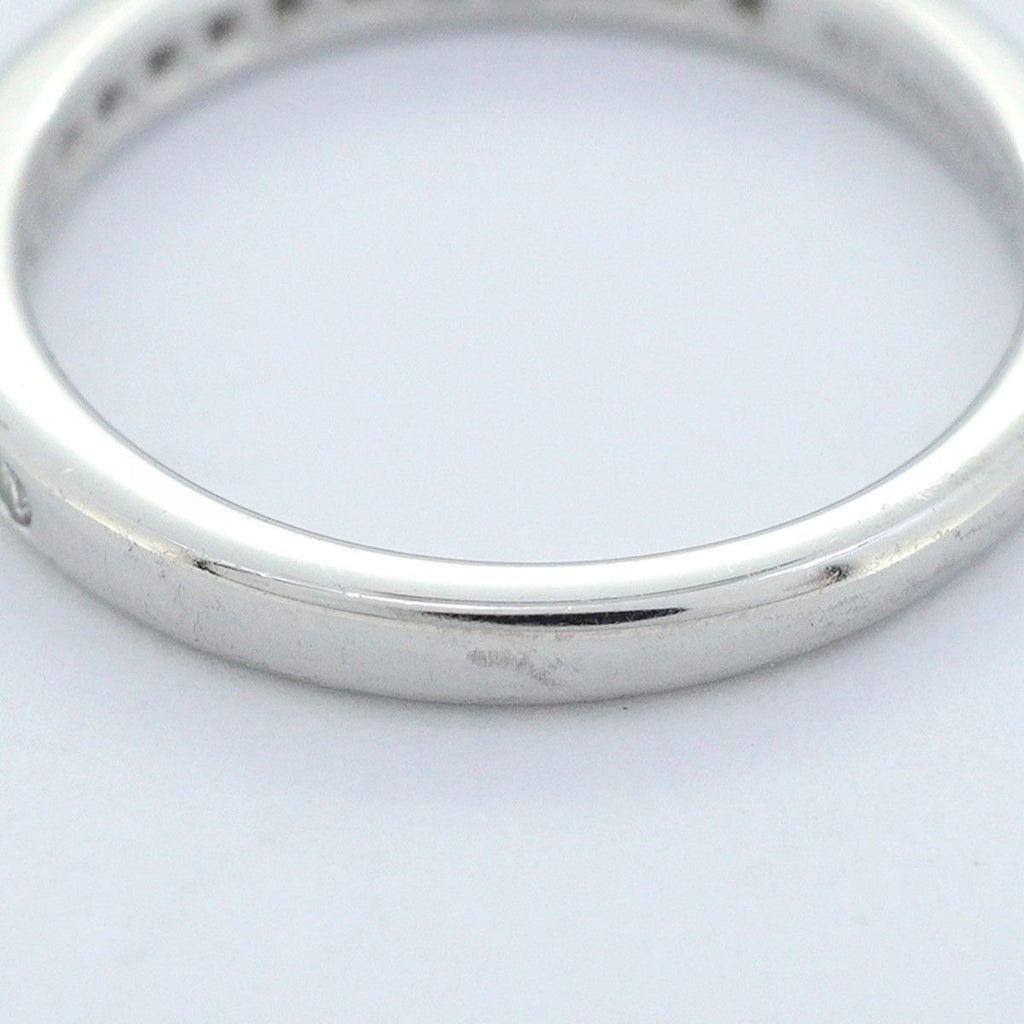 Tiffany & Co Ring Channel Setting Half Eternity Platinum Diamond — view 9