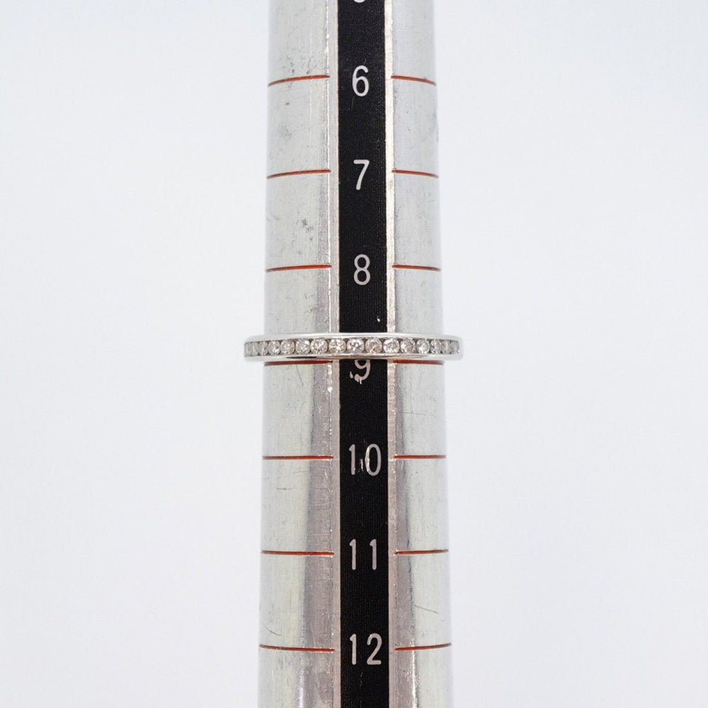Tiffany & Co Ring Channel Setting Half Eternity Platinum Diamond — view 7