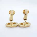 Dior Earrings CD Logo Gold Plated — view 6