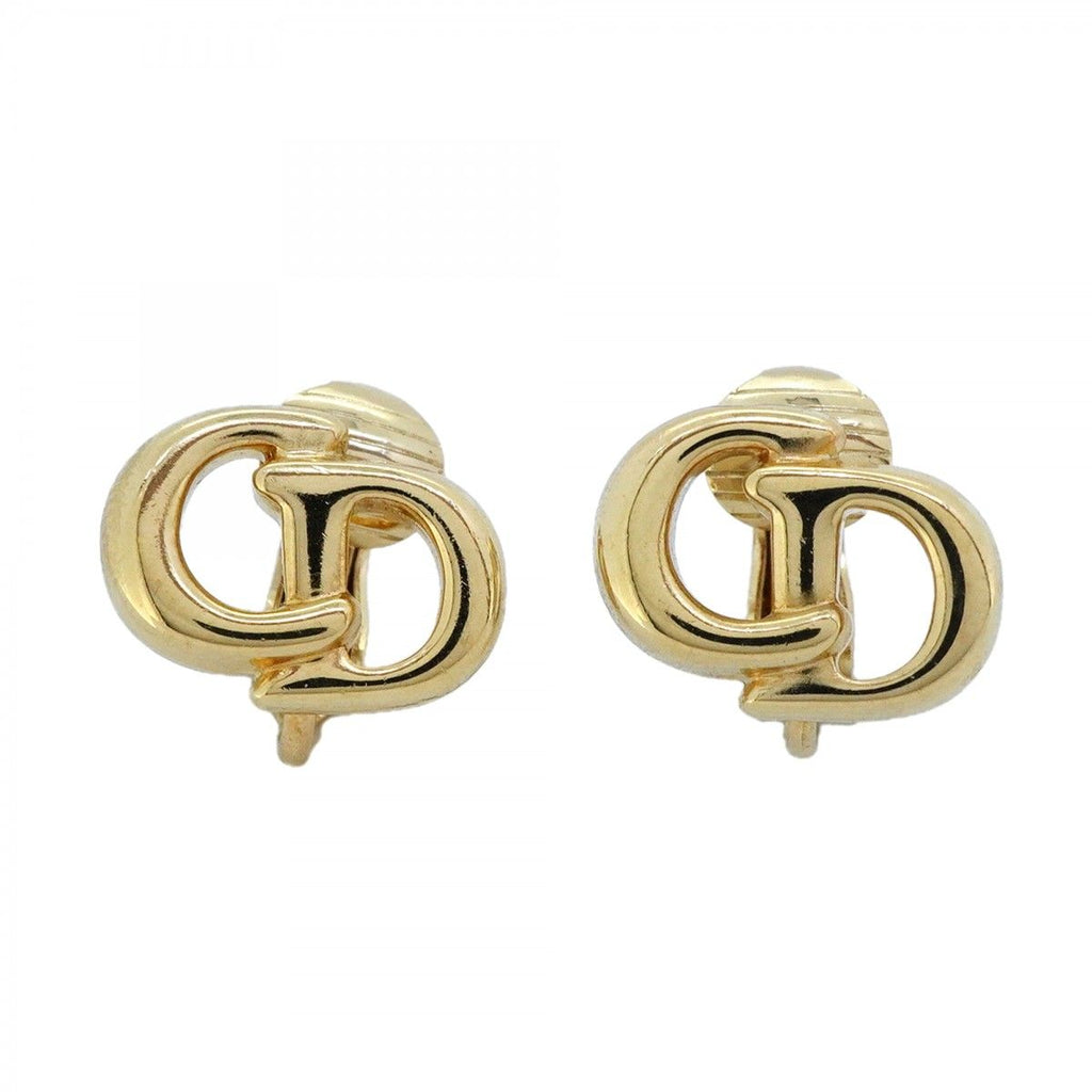 Dior Earrings CD Logo Gold Plated