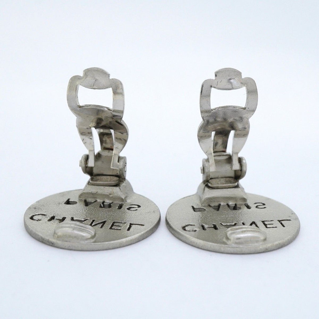 Chanel Earrings Logo Circle — view 8