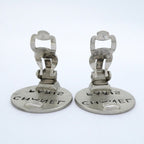 Chanel Earrings Logo Circle — view 8