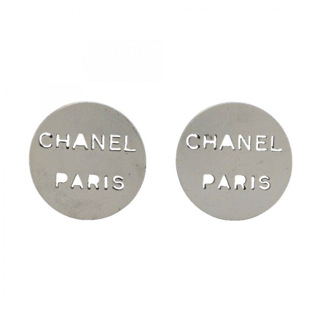 Chanel Earrings Logo Circle