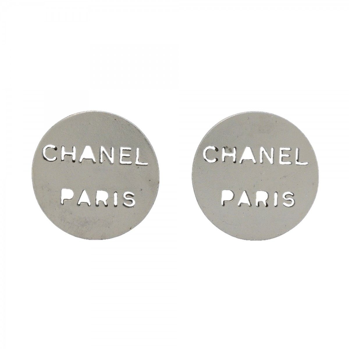 Chanel Earrings Logo Circle