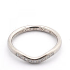 Tiffany & Co Ring T Cube Band Platinum Diamond — view 6