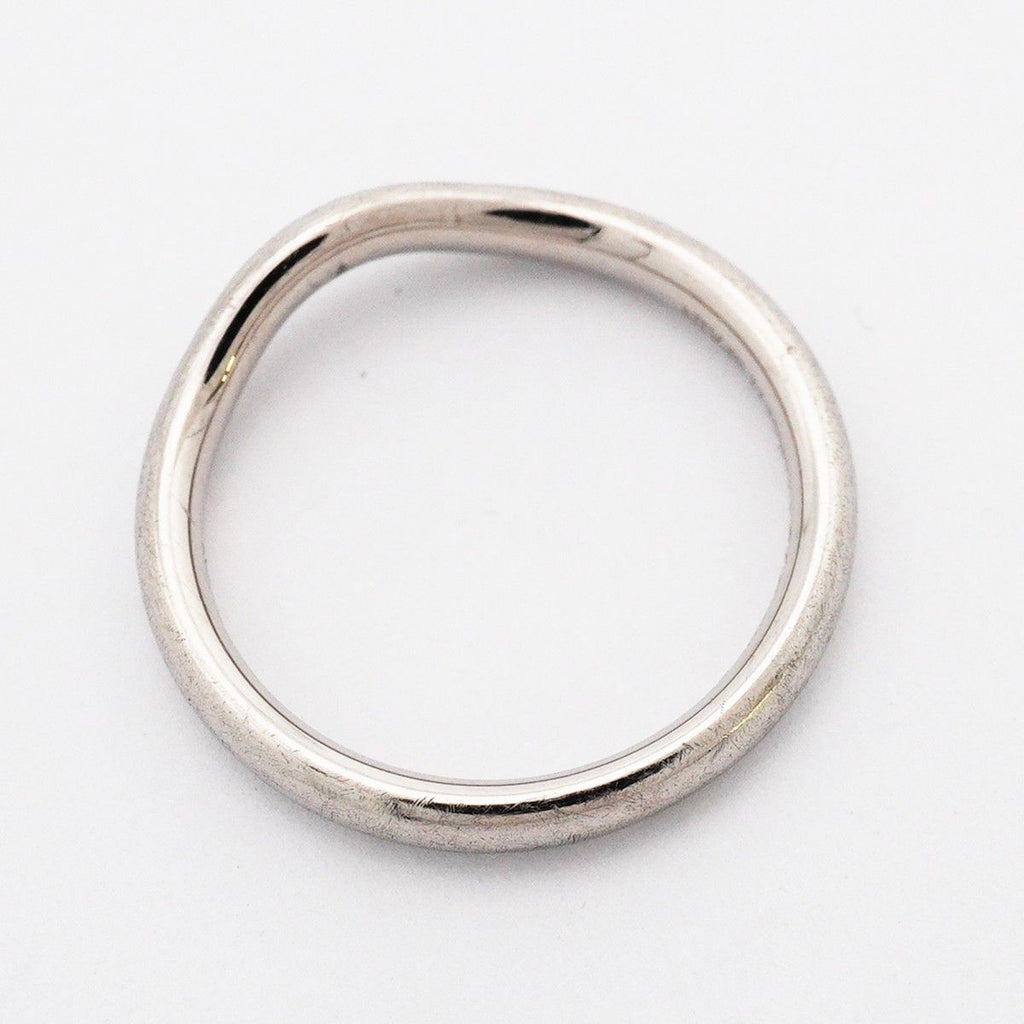 Tiffany & Co Ring T Cube Band Platinum Diamond — view 9