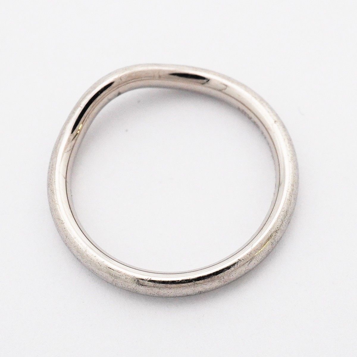 Tiffany & Co Ring T Cube Band Platinum Diamond — view 9
