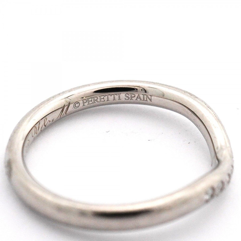 Tiffany & Co Ring T Cube Band Platinum Diamond — view 5