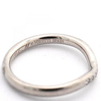 Tiffany & Co Ring T Cube Band Platinum Diamond — view 5