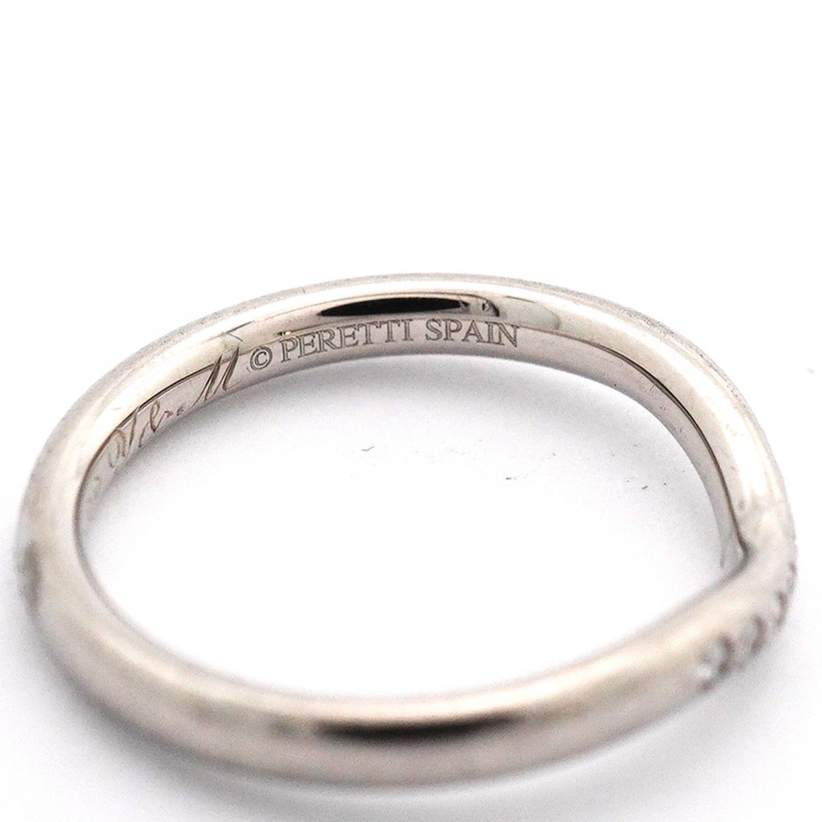 Tiffany & Co Ring T Cube Band Platinum Diamond — view 5